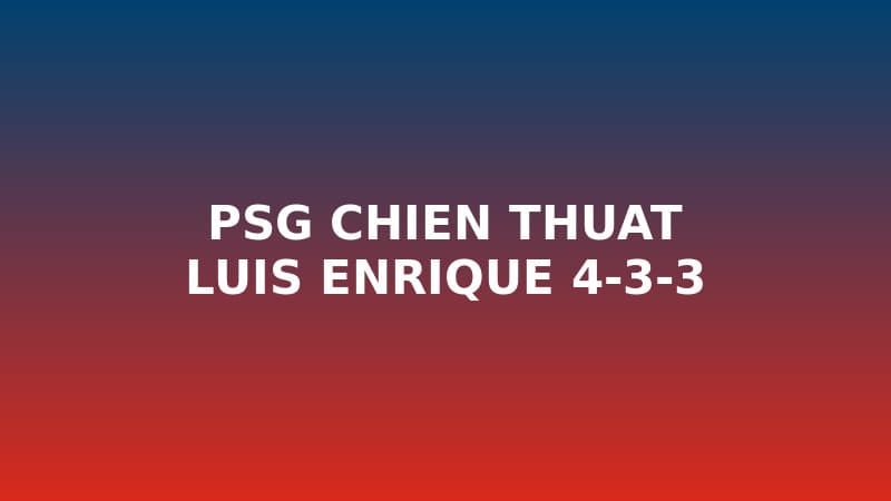 Tại Sao Pressing 4-3-3 Của Arsenal Vô Hiệu Hóa PSG Tại Bán Kết UCL 2025-26?
