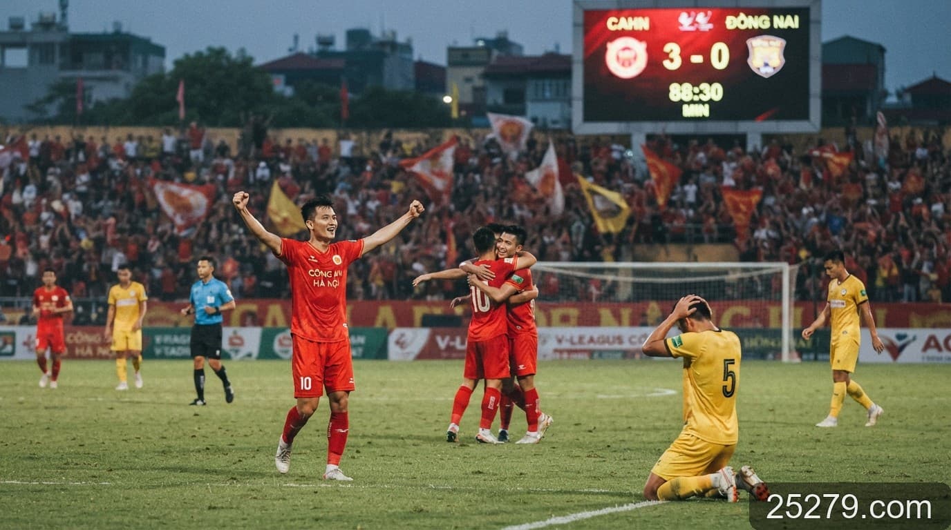 V-League 2026/27: Công An Hà Nội khẳng định vị thế, Đồng Nai rơi vào khủng hoảng sau vòng 3