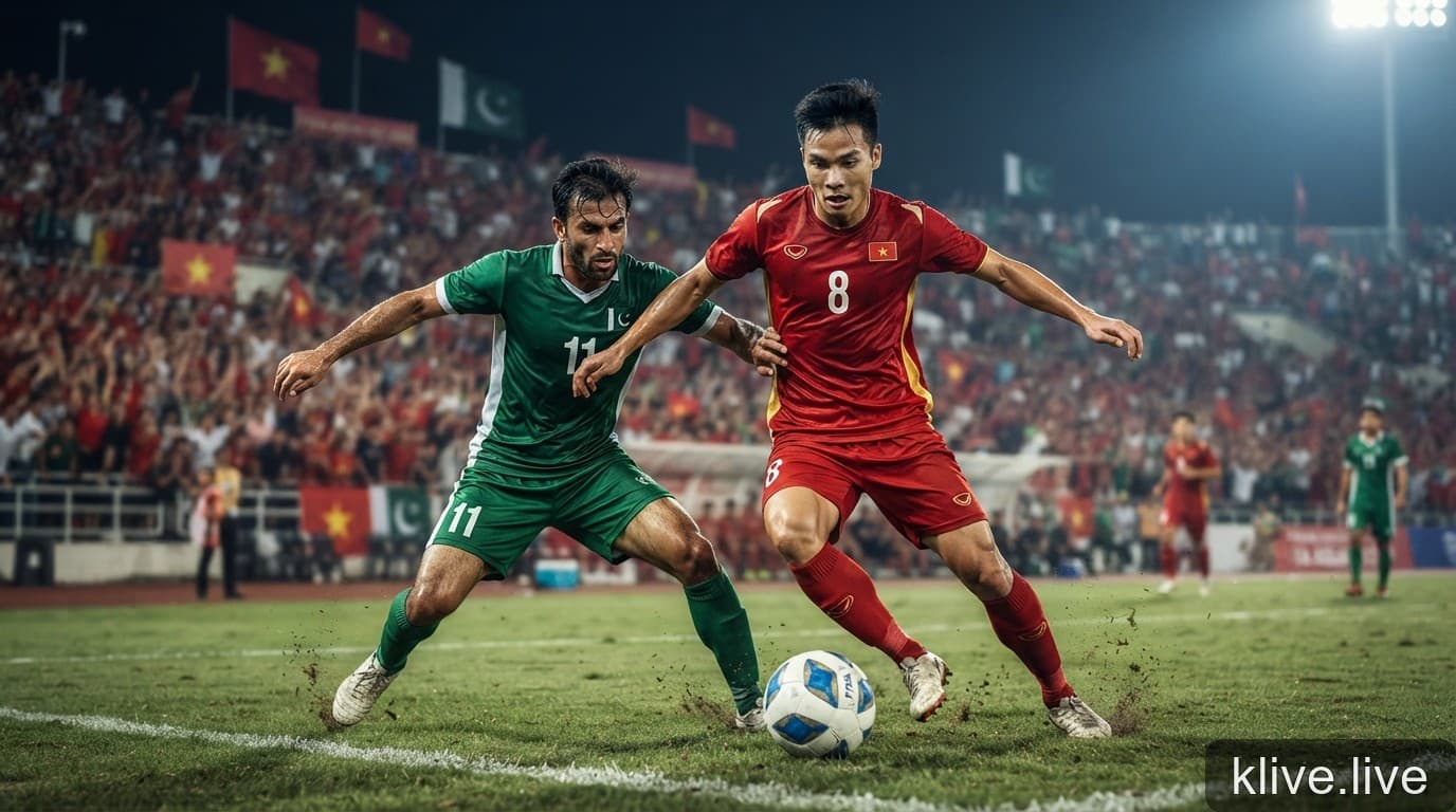 FIFA ASEAN Cup 2026: Việt Nam vs Pakistan - Kèo 'sinh tử' để nuôi hy vọng hạng Ba
