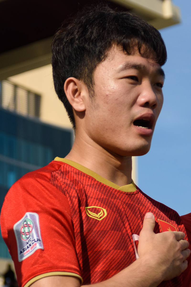 Lương Xuân Trường trong màu áo đội tuyển Việt Nam tại Asian Cup 2019