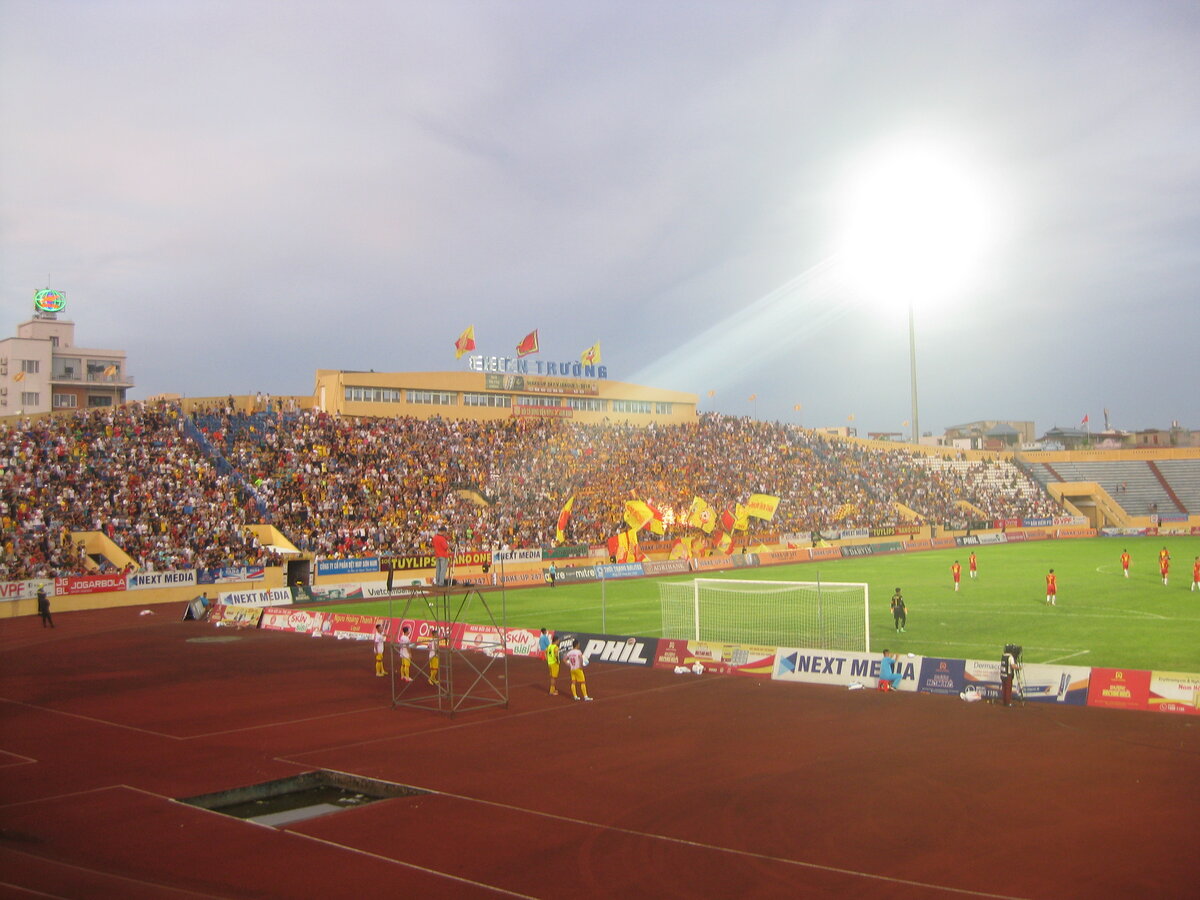 Sân Thiên Trường V-League vòng 18 Nam Định đấu HAGL